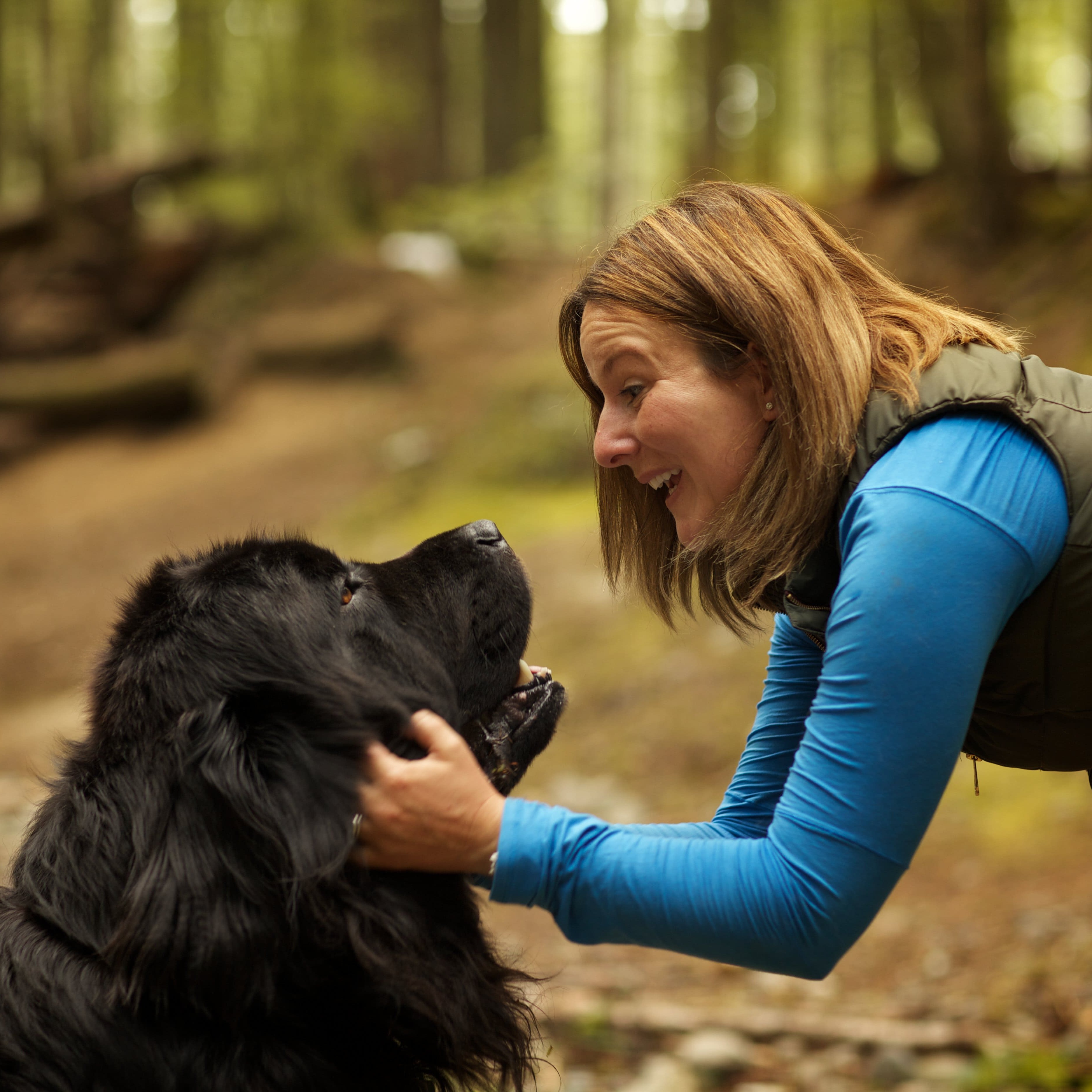 Собака и хозяйка